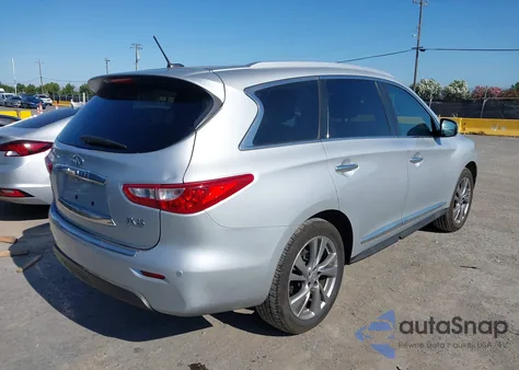 2013 Infiniti Jx35 z USA, uszkodzony, nr VIN 5N1AL0MM9DC333628